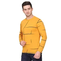 Trendy Cotton Blend Full T-Shirt for Men-thumb1