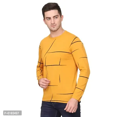 Trendy Cotton Blend Full T-Shirt for Men-thumb2