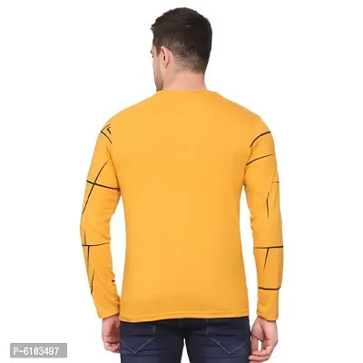 Trendy Cotton Blend Full T-Shirt for Men-thumb3