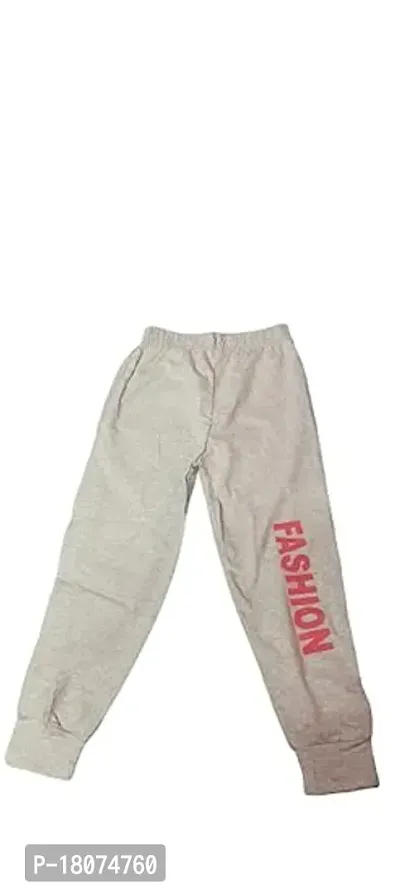 Comfortable Cotton Grey Track Pant For Baby Boys