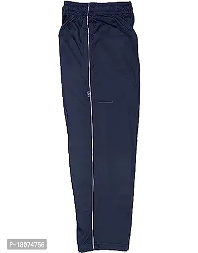 Comfortable Cotton Blue Track Pant For Baby Boys-thumb0
