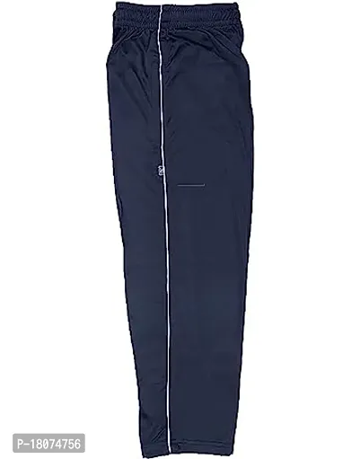 Comfortable Cotton Blue Track Pant For Baby Boys