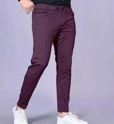 Best Selling Cotton Spandex Casual Trousers For Men
