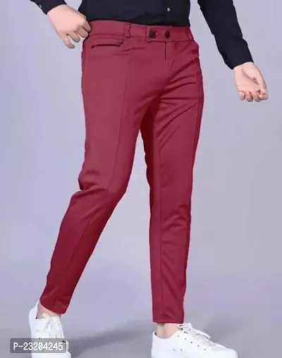 Stylish Men Lycra Casual Trouser Pack of 1