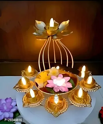 Decorative Urli Bowl Dream Diya For Home Decor-thumb0