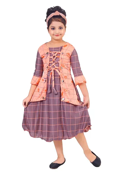 Classic Long Frock For Girls