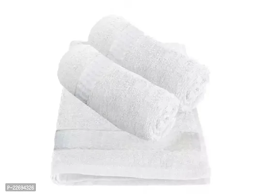 Premium Quality Cotton Bath Towels Pack of 2