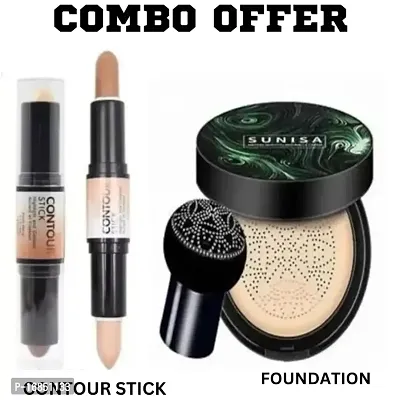 NEW SUNISA FOUNDATION WITH CONTOUR STICK COMBO OFFER-thumb0
