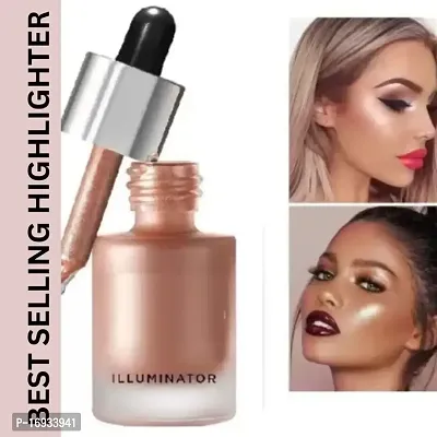 PINKING GLOSSY LIQUID HIGHLIGHTER WITH BEAUTIFUL SHINE-thumb0