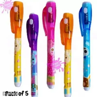 NEW PACK OF 5 CHEATING PEN FOR KIDS BEAUTIFUL LIGHT CHEATING PENS-thumb0