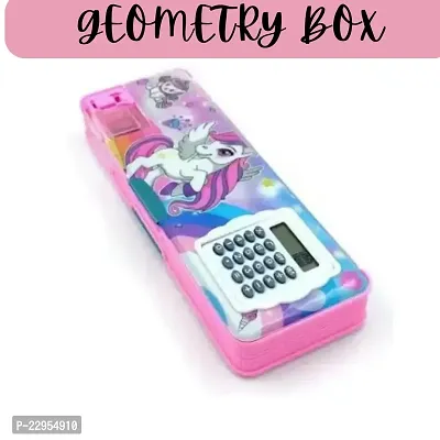 NEW UNICORN CALCULATOR PENCIL BOX FOR KIDS PACK OF 1