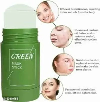 NEW GREEN STICK MASK FOR YOUR SKIN PIGMENTATION REMOVAL TANNING REMOVAL EASY TO USE-thumb0