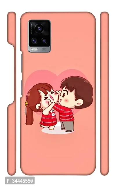 STARSTOKS Premium  Cute couple love  Printed Mobile Back Cover for Vivo V20  Beautiful Designer Case Cover for Your Smartphone-thumb0