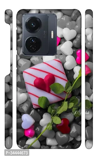 STARSTOKS Premium  Beautiful heart pebbles  Printed Mobile Back Cover for Vivo T1 Pro  Beautiful Designer Case Cover for Your Smartphone