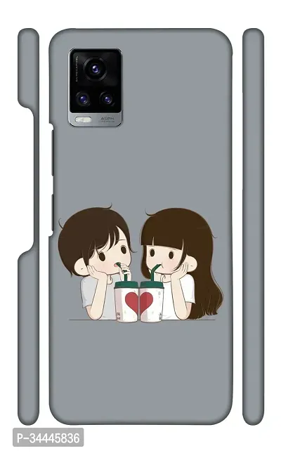 STARSTOKS Premium  Couple Romantic Love  Printed Mobile Back Cover for Vivo V20  Beautiful Designer Case Cover for Your Smartphone-thumb0