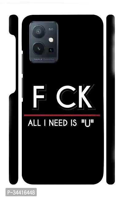 Funny Quotes  Printed Mobile Back Cover for Vivo T1 5G  Beautiful Designer Case   Cover for Your Smartphone