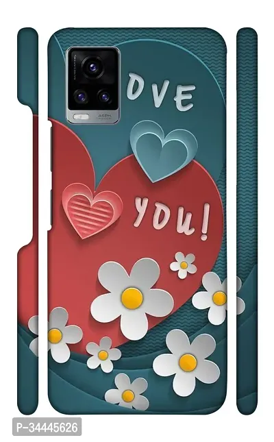 STARSTOKS Premium  Love U Art  Printed Mobile Back Cover for Vivo V20  Beautiful Designer Case Cover for Your Smartphone