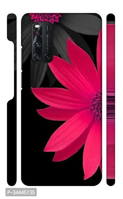 STARSTOKS Premium  Pink Flower  Printed Mobile Back Cover for Vivo V19  Beautiful Designer Case Cover for Your Smartphone-thumb0