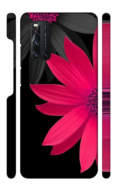 STARSTOKS Premium  Pink Flower  Printed Mobile Back Cover for Vivo V19  Beautiful Designer Case Cover for Your Smartphone