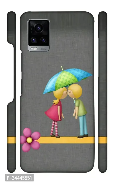 STARSTOKS Premium  Love under Umbrella  Printed Mobile Back Cover for Vivo V20  Beautiful Designer Case Cover for Your Smartphone