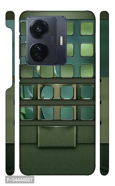 STARSTOKS Premium  Green Square Icons  Printed Mobile Back Cover for Vivo T1 Pro  Beautiful Designer Case Cover for Your Smartphone