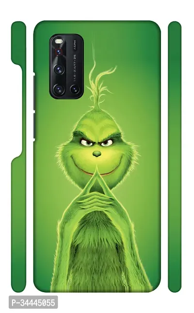 STARSTOKS Premium  Green Grinch  Printed Mobile Back Cover for Vivo V19  Beautiful Designer Case Cover for Your Smartphone-thumb0