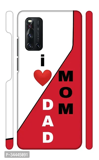 STARSTOKS Premium  Love Dad   Mom  Printed Mobile Back Cover for Vivo V19  Beautiful Designer Case Cover for Your Smartphone