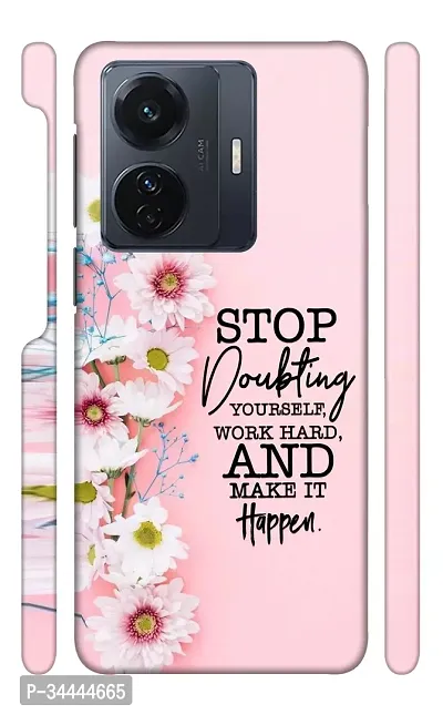 STARSTOKS Premium  flowers   quotes  Printed Mobile Back Cover for Vivo T1 Pro  Beautiful Designer Case Cover for Your Smartphone