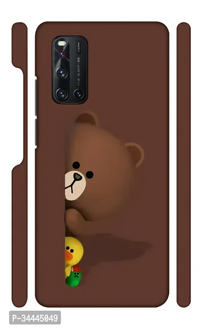 STARSTOKS Premium  Cute Teddy bear   Gang  Printed Mobile Back Cover for Vivo V19  Beautiful Designer Case Cover for Your Smartphone