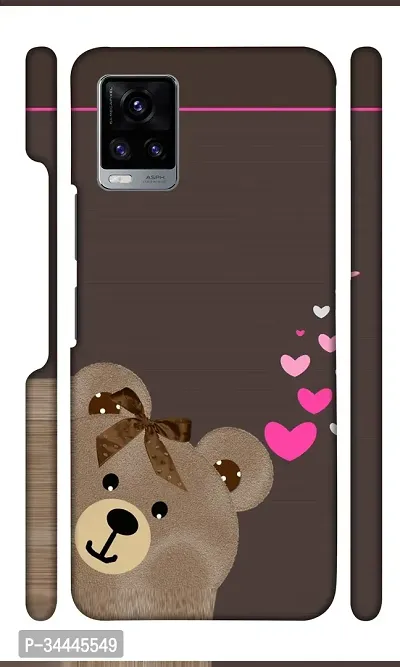 STARSTOKS Premium  Cute Teddy bear  Printed Mobile Back Cover for Vivo V20  Beautiful Designer Case Cover for Your Smartphone