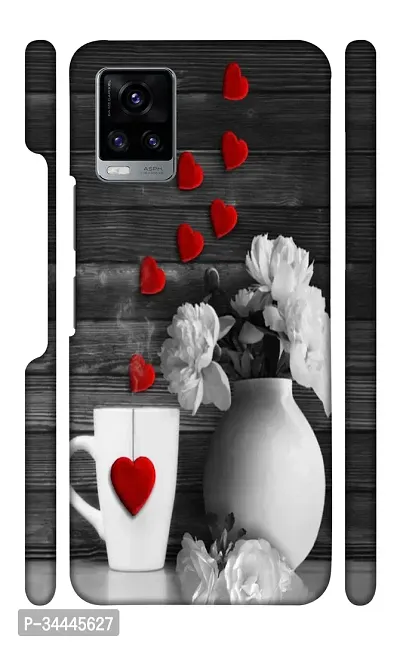 STARSTOKS Premium  Red Heart  Printed Mobile Back Cover for Vivo V20  Beautiful Designer Case Cover for Your Smartphone