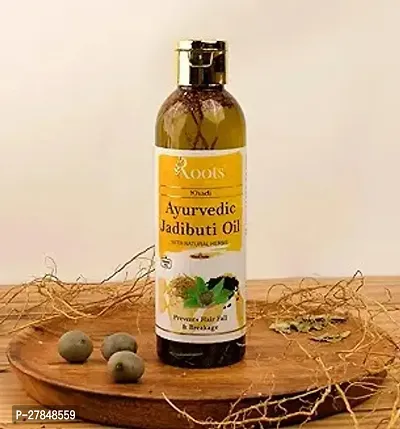 Roots Botanix Ayurvedic Jadibuti Hair Oil  Control Hair Fall  Healthy Hair Growth  Strength  200 ml