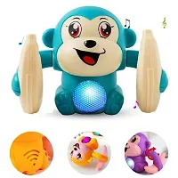 Banana Monkey with Musical Toy with Light and Sound Effects and Sensor for Kids-thumb3