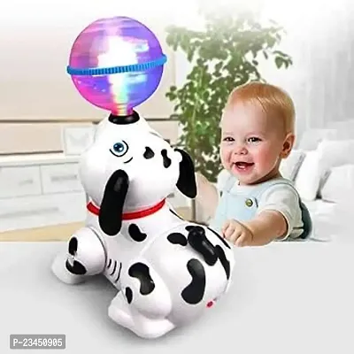 Musical Dancing Dog Toy With Flashing Lights 360Deg; Rotating Puppy Toy - (Dance Dog)-thumb2