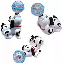 Musical Dancing Dog Toy With Flashing Lights 360Deg; Rotating Puppy Toy - (Dance Dog)-thumb4