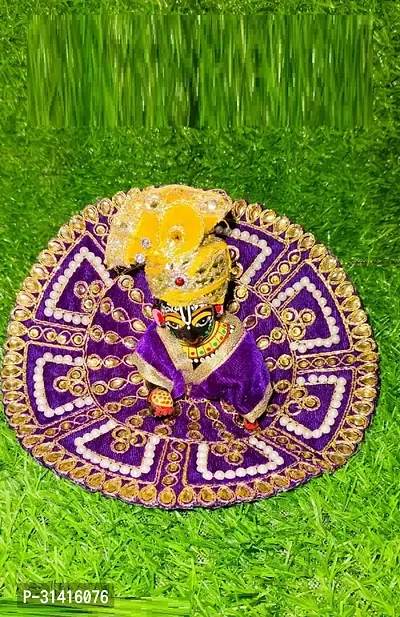 Purple Majesty A Special Dress for Laddu Gopal Size 0