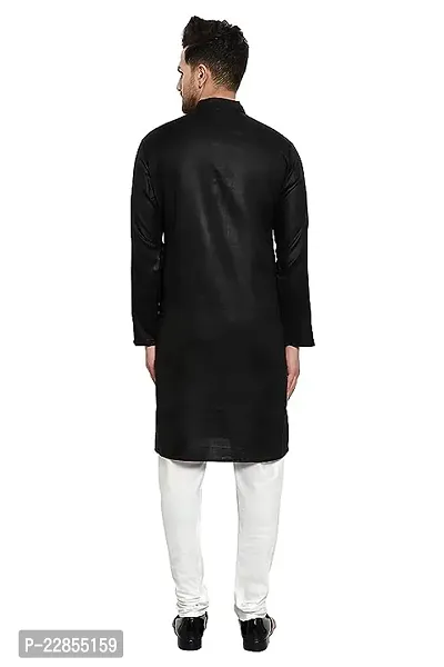 Classic Cotton Solid Kurta Bottom Set for Men-thumb3