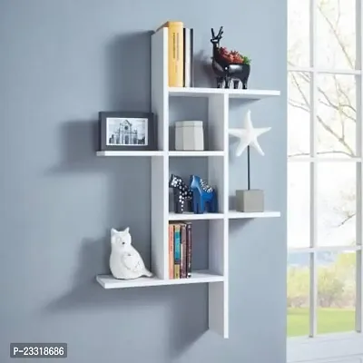 Wooden Beautifull Wall Shelf Floating Rack Shelves-thumb0