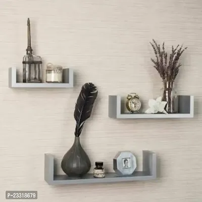 Wooden Beautifull Wall Shelf Floating Rack Shelves-thumb0