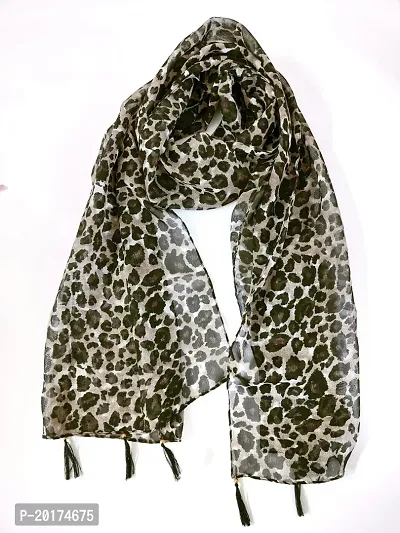 Elite Crepe Printed Stole For Women