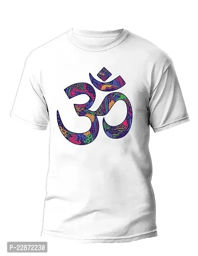 Reliable White Cotton Printed Tshirt For Men