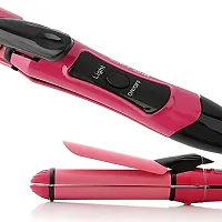 2in1 Nova 2 in 1 Hair Straightener  (Pink)-thumb2