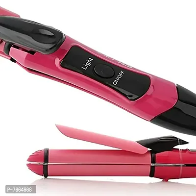 2in1 Nova 2 in 1 Hair Straightener  (Pink)-thumb3
