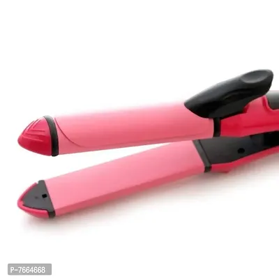 2in1 Nova 2 in 1 Hair Straightener  (Pink)-thumb4