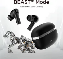 TWS E63 40 Hours Playtime Bluetooth Neckband Bluetooth Headset (Black, In the Ear)-thumb3