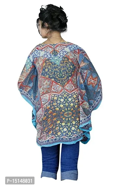 High Street Fashion Style Women's Poly Georgette kaftan-thumb2