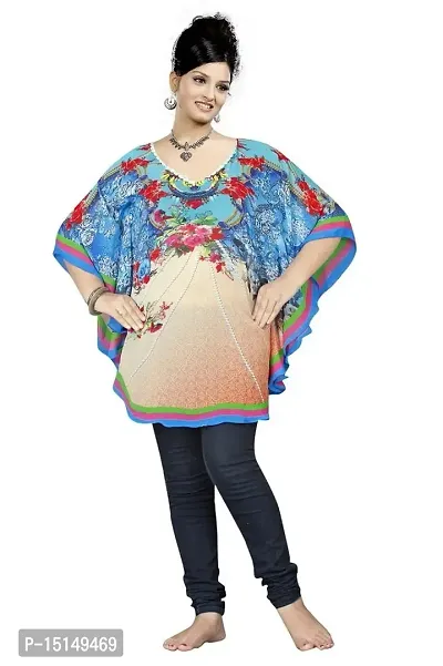 High Street Fashion Style Women's Poly Georgette kaftan