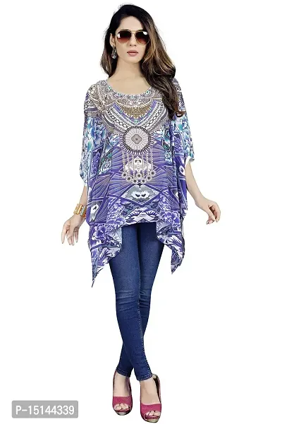 High Street Fashion HSFS Women's Digital Printed Kaftan Size XXL