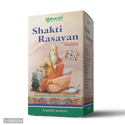 MAHARSHI BADRI Shakti Rasayan Avaleha 500 gm | Ayurvedic Rasayanshala | Immunity-Boosting Ayurvedic Avaleha | Ayurvedic Proprietary Medicine