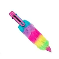 Unicorn Stationery Pen Combo 2 Lipsticks Pen, Water Pen, Mermaid Pen, Fur Pen Pack Of 5-thumb3